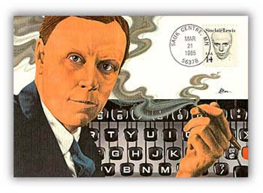 M85-13 - 1985 14c Sinclair Lewis