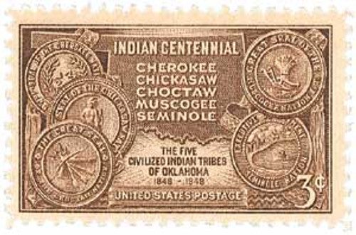 972 - 1948 3¢ Indian Centennial
