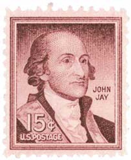 1046 - 1958 Liberty Series - 15¢ John Jay