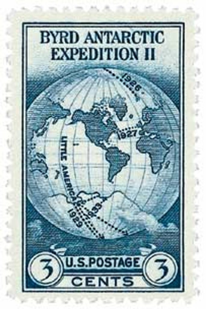 #753 - 1935 3c Byrd Antarctic Expedition