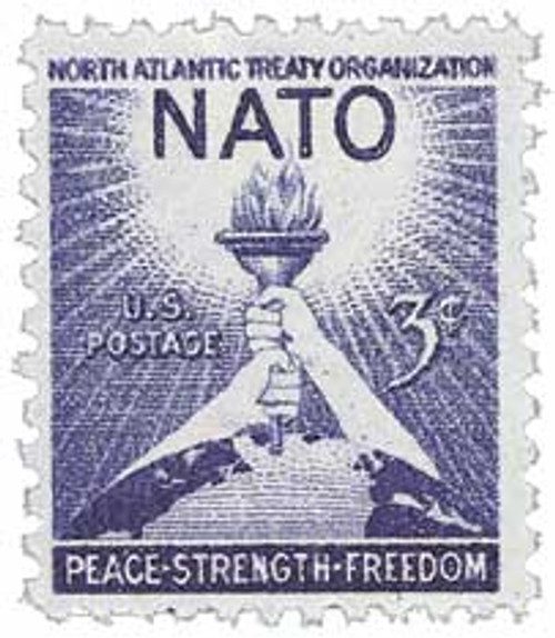 1008 - 1952 3¢ NATO