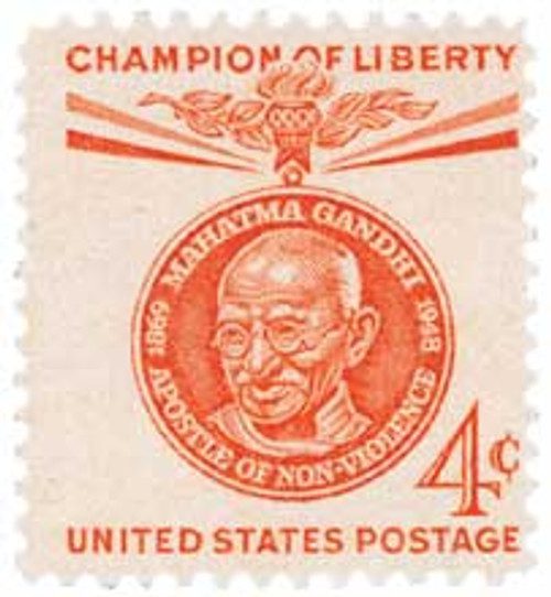 1961 4¢ Mahatma Gandhi