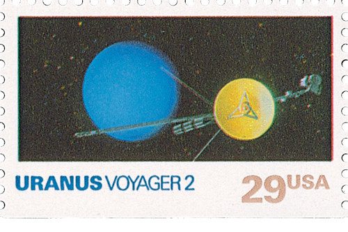 2575 - 1991 29c Space Exploration: Uranus