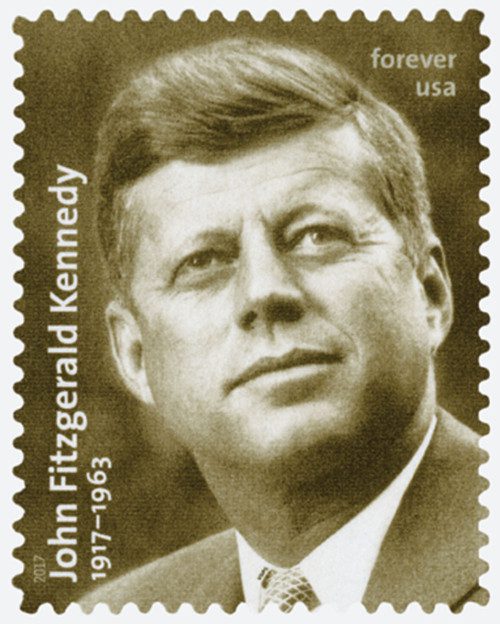 5175 - 2017 First-Class Forever Stamp - President John Fitzgerald Kennedy (1917-1963)