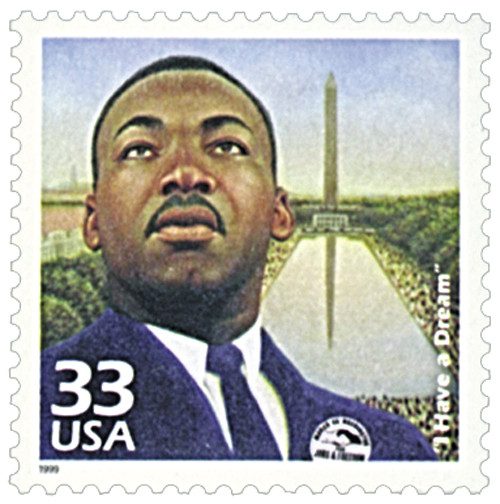 3188a - 1999 33c Celebrate the Century - 1960s: "I Have a Dream"