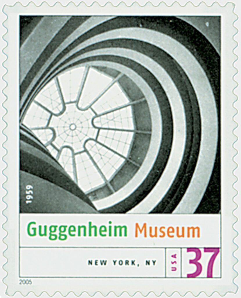 3910a - 2005 37c Modern American Architecture: Guggenheim Museum