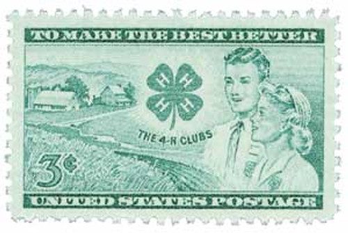 1005 - 1952 3¢ 4-H Club