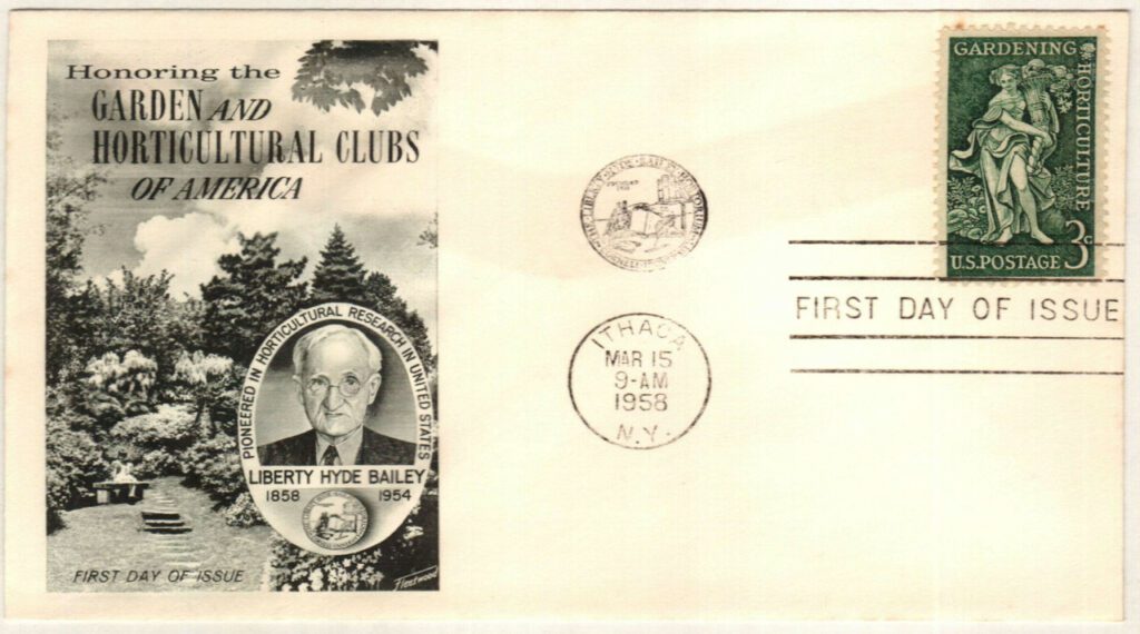 1100 FDC - 1958 3¢ Gardening - Horticulture Fleetwood First Day Cover