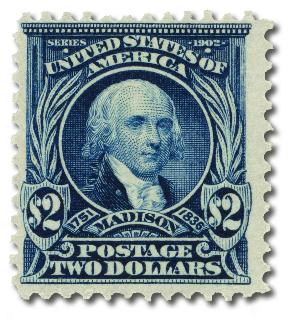 312 - 1903 $2 Madison, dark blue