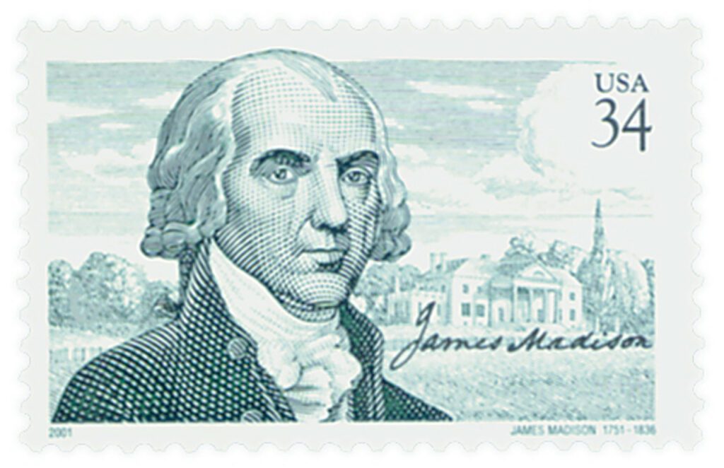 3545 - 2001 34c James Madison