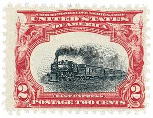 295 - 1901 2c Pan-American Exposition: Empire State Express