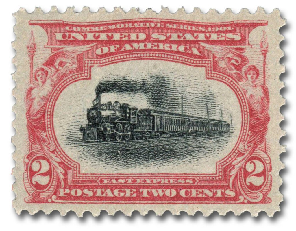 295 - 1901 2c Pan-American Exposition: Empire State Express