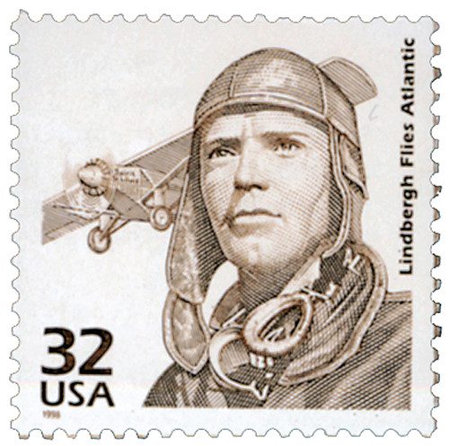 3184m - 1998 32c Celebrate the Century - 1920s: Lindbergh