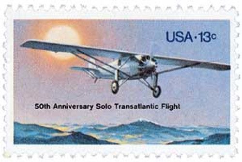 1710 - 1977 13c Lindbergh Flight