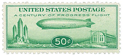 C18 - 1933 50c Century of Progress Issue