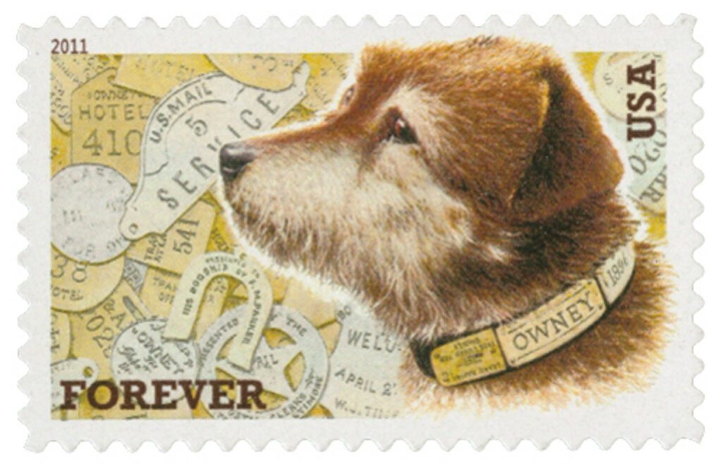 2011 44¢ Owney the Postal Dog