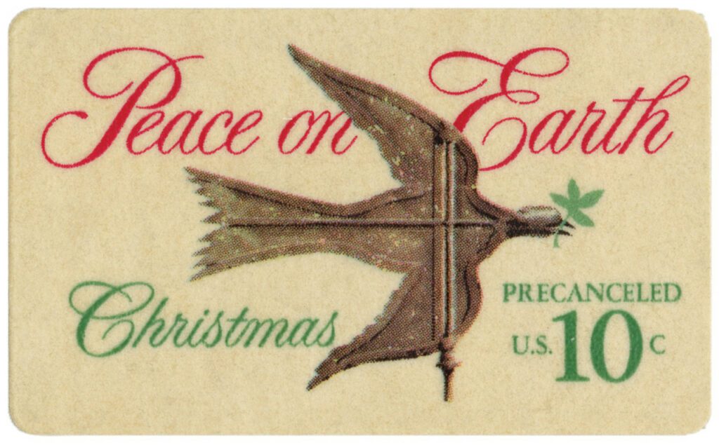 # 1552 - 1974 10c Traditional Christmas: Peace on Earth