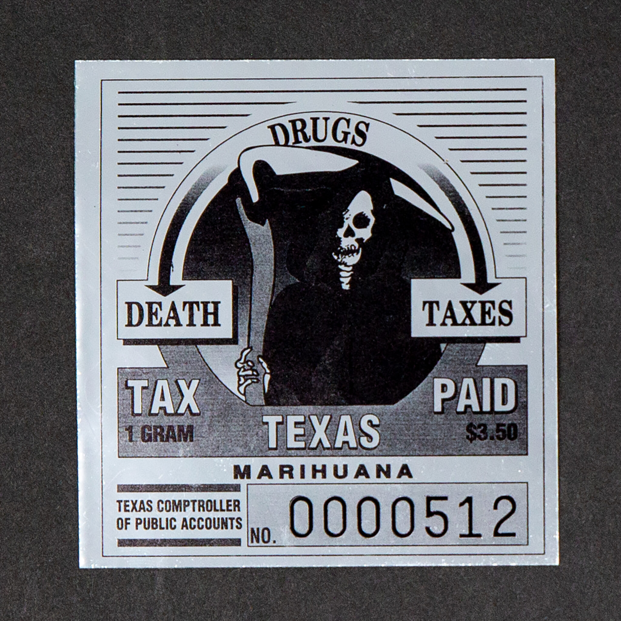 Texas’s Secret Marihuana Tax Stamps