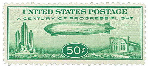C18 - 1933 50c Century of Progress Issue