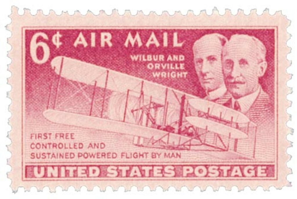 # C45 - 1949 6c Wright Brothers