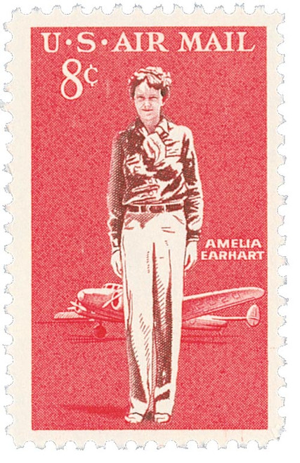 C68 - 1963 8c Amelia Earhart