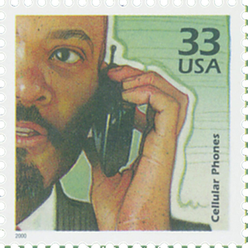 3191o - 2000 33c Celebrate the Century - 1990s: Cellular Phones