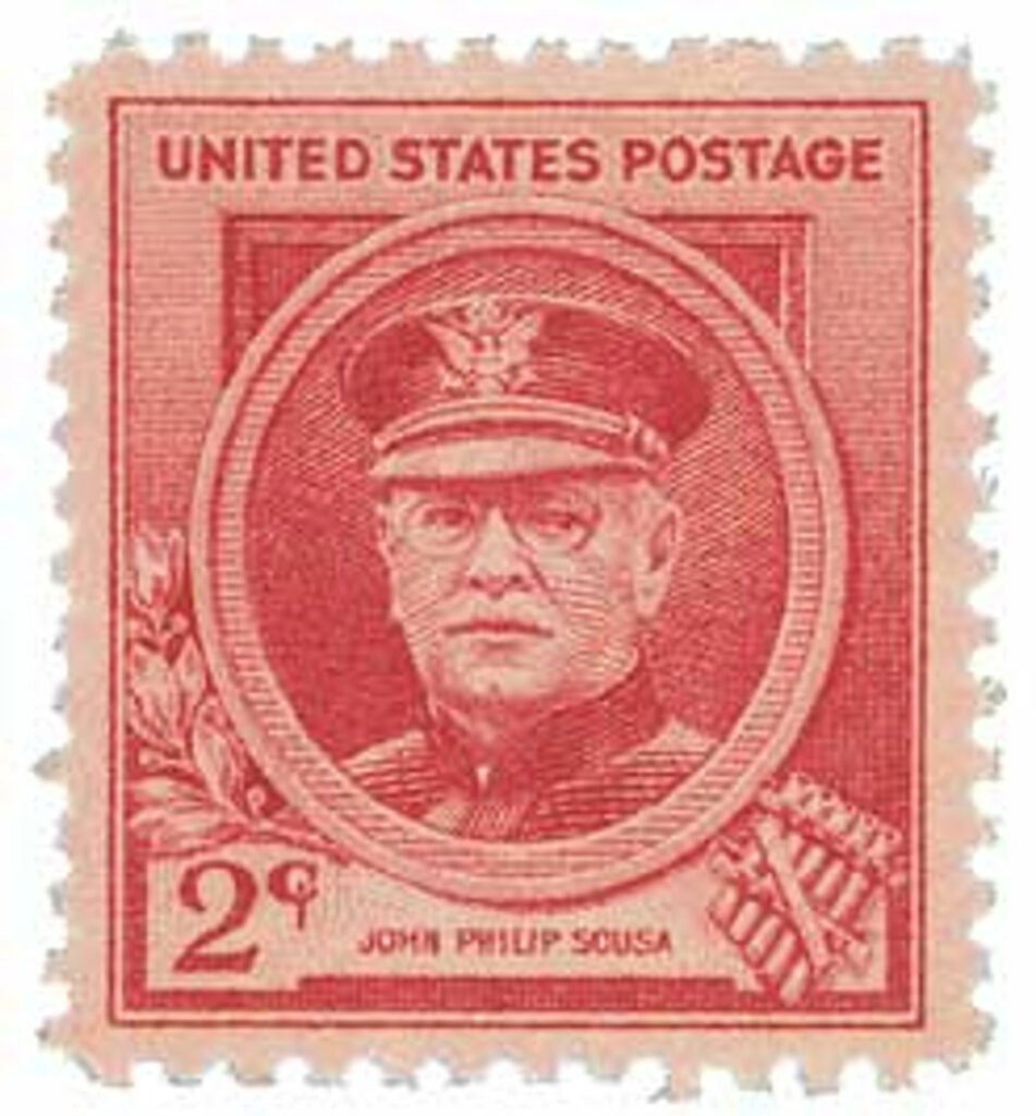 #880 - 1940 Famous Americans: 2c John Philip Sousa