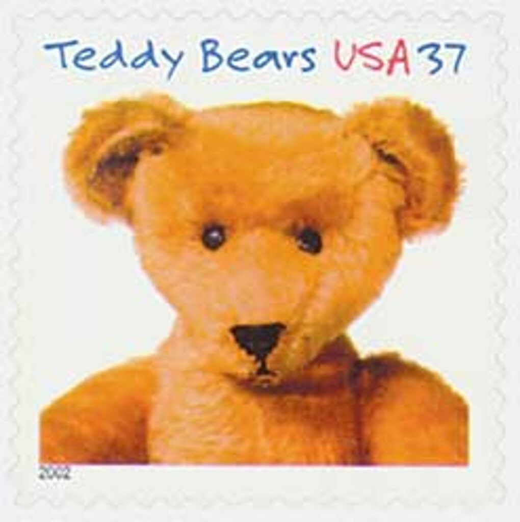 3656 - 2002 37c Teddy Bears: Ideal