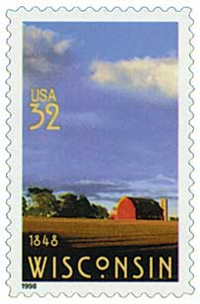1998 32¢ Wisconsin Statehood