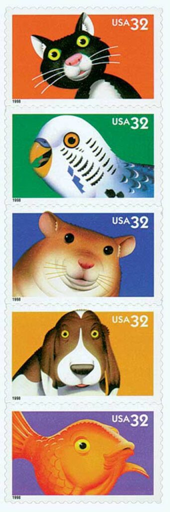1998 32¢ Bright Eyes
