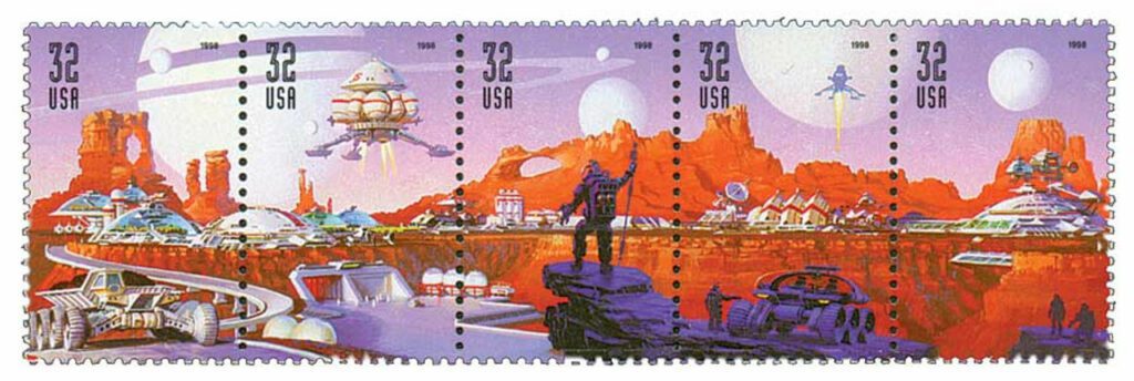 3238-42 - 1998 32c Space Discovery